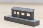 00 Gauge Model Railway Edge of Board Station