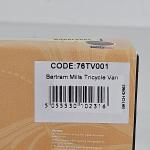 Oxford 76TV001 Bertram Mills Tricycle Van 00 Gauge