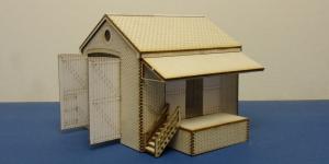 OO Gauge Drive-Through Goods Shed - B 00-36