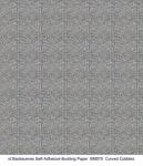 Curved Cobbles Backscenes 00 Gauge - 5 Sheets