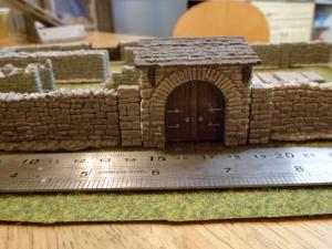 00 Gauge High Walls Scatter Terrain - Grey
