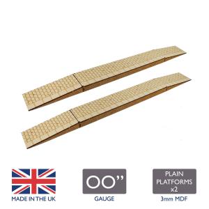 WWS OO Gauge Station Platforms & Canopies