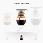 Bodum 34oz Pour Over Coffee Maker with Filter