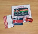 Pet Alert Stickers for Emergency Pet Safety 6 Pack