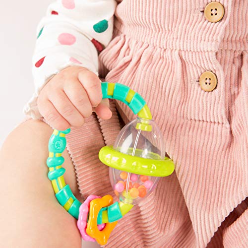 Bright Starts Grab and Spin Baby Rattle