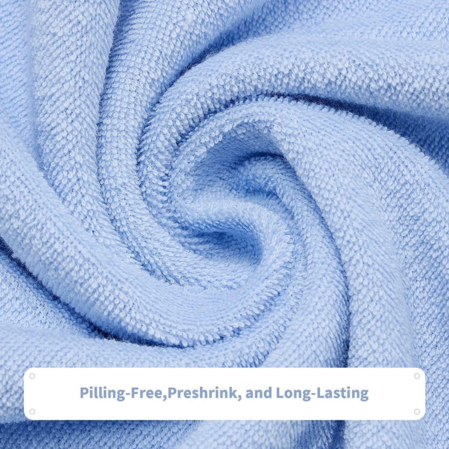 6-Pack Soft Cartoon Baby Washcloths and Wipes