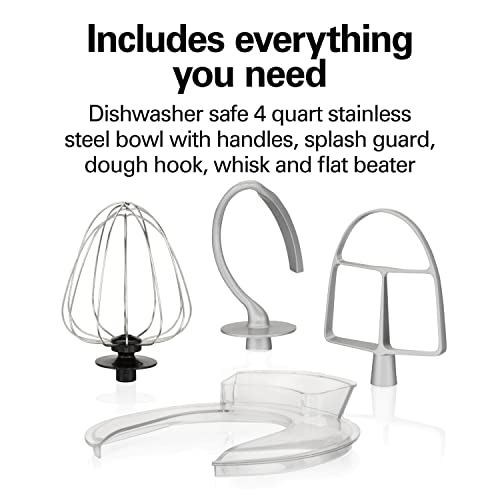 Hamilton Beach 4-Quart Electric Stand Mixer
