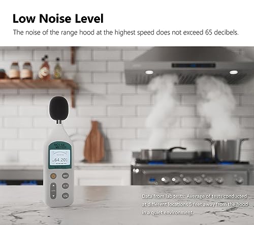 IKTCH 36" Wall Range Hood with Touch Control