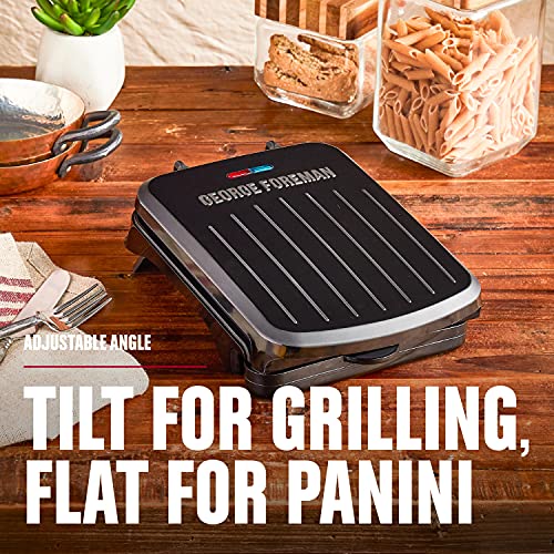 George Foreman 760 Watts Black Grill