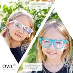 3-Pack Kids' Clear Glasses with UV Protection