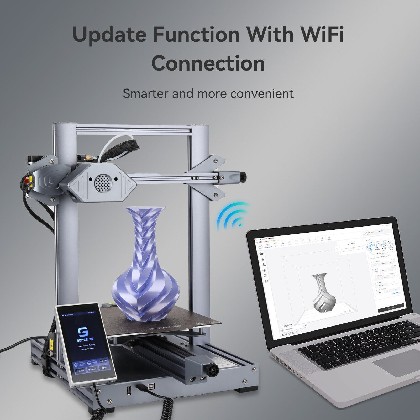 Auto Leveling 3D Printer with 25-Point Precision