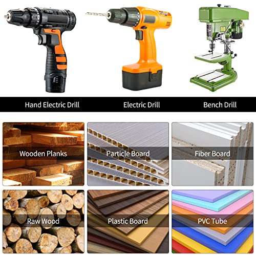 23-Piece Woodworking Drill and Tool Set