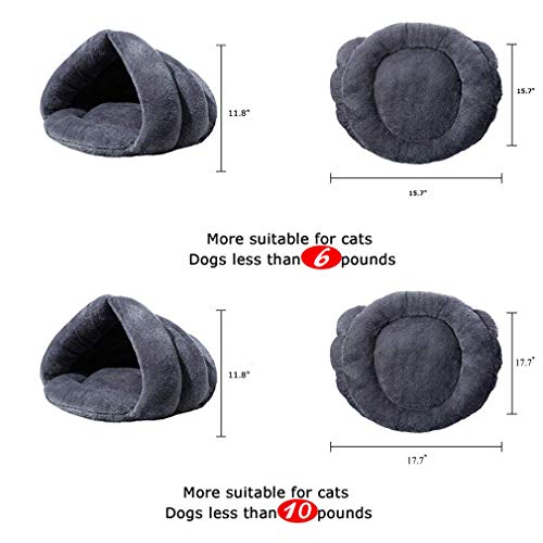 Cozy Pet Tent Cave for Cats and Dogs