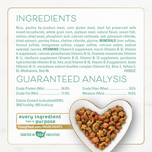 Purina Fancy Feast Ocean Fish & Salmon Dry Cat Food