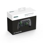 8BitDo Ultimate 2C Wireless Controller for Windows PC and Android, with 1000 Hz Polling Rate, Hall Effect Joysticks and Triggers, and Remappable L4/R4 Bumpers (Transparent Black)