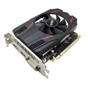 QTHREE Radeon RX 550 4GB Graphics Card,GDDR5 128-Bit,Video Card for PC Working with DP/HDMI/DVI-D Ports,ITX GPU,PCI Express 3.0 X8,DirectX 12