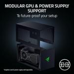 Razer Core X V2 External Graphics Enclosure (eGPU): Compatible with Windows 11 Thunderbolt 4/5 and USB 4 Laptops & Devices - 4 Slot Wide NVIDIA/AMD Graphics Cards PCIe 4.0 Support - 140W PD via USB C