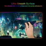 Imegny RGB Mouse Pad, XXL LED Gaming Mouse Mat Heavy Duty Anty Slip 35.4 * 15.7 Inches greencity