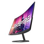 Sceptre Curved 32-Inch Gaming Monitor, 1920 × 1080, Up to 240+Hz, 1ms, 110% sRGB, AMD FreeSync Premium, Built-in Speakers, HDMI DisplayPort, Machine Black (C325B-FWD240 Series)