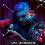 Sceptre Curved 32-Inch Gaming Monitor, 1920 × 1080, Up to 240+Hz, 1ms, 110% sRGB, AMD FreeSync Premium, Built-in Speakers, HDMI DisplayPort, Machine Black (C325B-FWD240 Series)