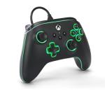 PowerA Advantage Wired Controller for Xbox Series X|S with Lumectra - Black, gamepad, wired video game controller, gaming controller, works with Xbox One and Windows 10/11, officially licensed