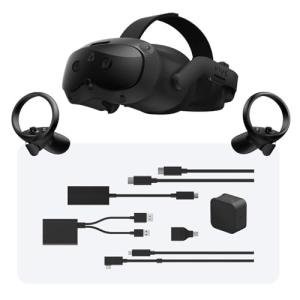 HTC Vive Focus Vision Wired Bundle — XR Headset with DisplayPort PC VR Streaming Kit
