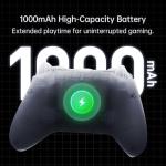 Machenike G3V2 Bluetooth Controller for Pc/Switch/Ios/Android, Hall Effect Joysticks, RGB Lighting Gaming Controller,2 Programmable Buttons,1000mah Battery With Charging Station, Black