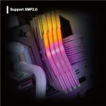 OLOy DDR4 RAM 16GB (2x8GB) Red Warhawk Aura Sync RGB 2666 MHz CL19 1.2V 288-Pin Desktop UDIMM (MD4U0826191BC0DA)