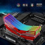 OLOy DDR4 RAM 16GB (2x8GB) Red Warhawk Aura Sync RGB 2666 MHz CL19 1.2V 288-Pin Desktop UDIMM (MD4U0826191BC0DA)