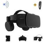VR Headset for iPhone & Android Phones with Wireless Headphones, Virtual Reality Goggles Set for 4.5"-6.5" Phones，3D VR Glasses for IMAX Movies &VR Games