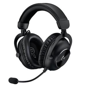 Logitech G PRO X 2 Lightspeed Wireless Gaming Headset: Wireless Gaming Headphones with Mic, 50mm Graphene Drivers, 2.02.0—7.1 Surround, Bluetooth/USB/3.5mm Aux, for PS4/PS5/PC/Nintendo Switch - Black