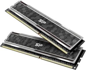 Silicon Power Value Gaming DDR4 RAM 32GB (2x16GB) 3200MHz (PC4 25600) 288-pin CL16 1.35V UDIMM Desktop Memory Module with Heatsink Grey SU032GXLZU320BDAJ7