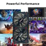 QTHREE Geforce GTX 960 4GB Graphics Card, GDDR5 128-bit, DP, HDMI, DVI, Video Card for PC, Computer GPU, PCI Express x16