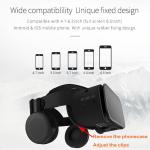 VR Headset for iPhone & Android Phones with Wireless Headphones, Virtual Reality Goggles Set for 4.5"-6.5" Phones，3D VR Glasses for IMAX Movies &VR Games