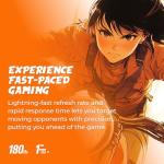 AOC Q27G4XN 27" Gaming Monitor, 2K QHD 2560x1440, 180Hz 1ms, Adaptive-Sync, Height Adjustable, 2X HDMI 2.0, 1x Display Port, Xbox/PS5/Switch Ready, 3-Year Zero-Bright-dot