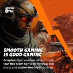 AOC Q27G4XN 27" Gaming Monitor, 2K QHD 2560x1440, 180Hz 1ms, Adaptive-Sync, Height Adjustable, 2X HDMI 2.0, 1x Display Port, Xbox/PS5/Switch Ready, 3-Year Zero-Bright-dot