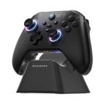 Machenike G3V2 Bluetooth Controller for Pc/Switch/Ios/Android, Hall Effect Joysticks, RGB Lighting Gaming Controller,2 Programmable Buttons,1000mah Battery With Charging Station, Black