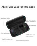 Qumusaa ROG XBOX ALLY X Carrying Case Set, PU Carrying Case & Silicone Protective Skin, Hard Travel Storage Bag Compatible with ASUS ROG Xbox Ally X/ROG Xbox Ally 2025 Gaming Handheld Console