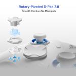 FLYDIGI Direwolf 4 PC Controller Forceflex Joystick Forceswitch Micro & Linear Triggers Stereo Vibration 6-Axis Gyro 1000Hz Report Rate PC/NS/TV/Android