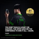 Razer Viper V3 Pro Wireless Esports Gaming Mouse: Symmetrical - 54g Lightweight - 8K Polling - 35K DPI Optical Sensor - Gen3 Optical Switches - 8 Programmable Buttons - 95 Hr Battery - Black