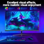 Gawfolk 32 inch Gaming Monitor 1800R Curved Computer Monitors 165HZ / 180HZ PC Monitors VA Screen for Home, Office and Dormitory, FHD 1080P Computer Monitor Support HDMI & DP