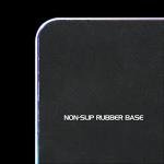 ENHANCE LED Gaming Mouse Pad RGB - Hard Mouse Pad with 7 Light Up Modes and Brightness Controls - Large Surface (13.75 x 9.8 in) with Glowing Lights and Rubber Non-Slip Grip for Desktop Gamers