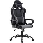 BestOffice PC Gaming Chair Ergonomic Office Chair Cheap Desk Chair Executive Task Computer Chair Back Support Modern Executive Adjustable Arms Rolling Swivel Chair for Women, Men