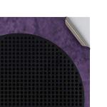 Skinit Decal Gaming Skin Compatible with Xbox Series S Console - Tate and Co. Purple Damask Butterfly Design