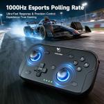 AceGamer 2 Pack Wireless Pocket Controller for Nintendo Switch/Switch 2/Android/iOS/PC/Steamdeck, Joystick Lift and Down Design, Bluetooth Gamepad with 6-axis Gyroscope/Turbo/Vibration/ 1000Hz