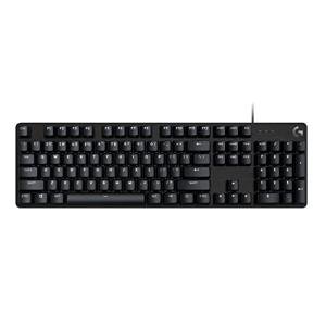 Logitech G413 SE Full-Size Mechanical Gaming Keyboard - Backlit Keyboard with Tactile Mechanical Switches, Anti-Ghosting, Compatible with Windows, macOS - Black Aluminum