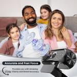 Shcngqio 1080P HD Webcam with Microphone, Noise Cancellation, Privacy Cover, Wide-Angle Lens, Auto Light Correction, Plug & Play USB Webcam for Laptop, Desktop, PC, Mac, Zoom, Skype, Streaming (Black)