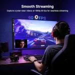 NexiGo N680E Pro 4K Webcam with Ring Light, PDAF Autofocus, 1080p 60FPS, Dual Noise-Canceling Mics, Privacy Shutter, USB Plug-and-Play for Zoom, Teams, Twitch, Google Meet