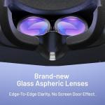 Pimax Crystal Light VR Headset for PC,2880x2880 per Eye,8K QLED Display with Local-Dimming,Inside-Out Tracking,PC VR Headset for Flight Sims,iRacing & Gaming (Full Payment Version)