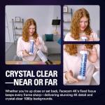 Elgato Facecam 4K - 4K60 Studio Webcam, DSLR-Like Control, Cinematic Effects, 49mm Lens Filters, HDR, Uncompressed Video, Optimized Focus Area | USB-C for PC & Mac